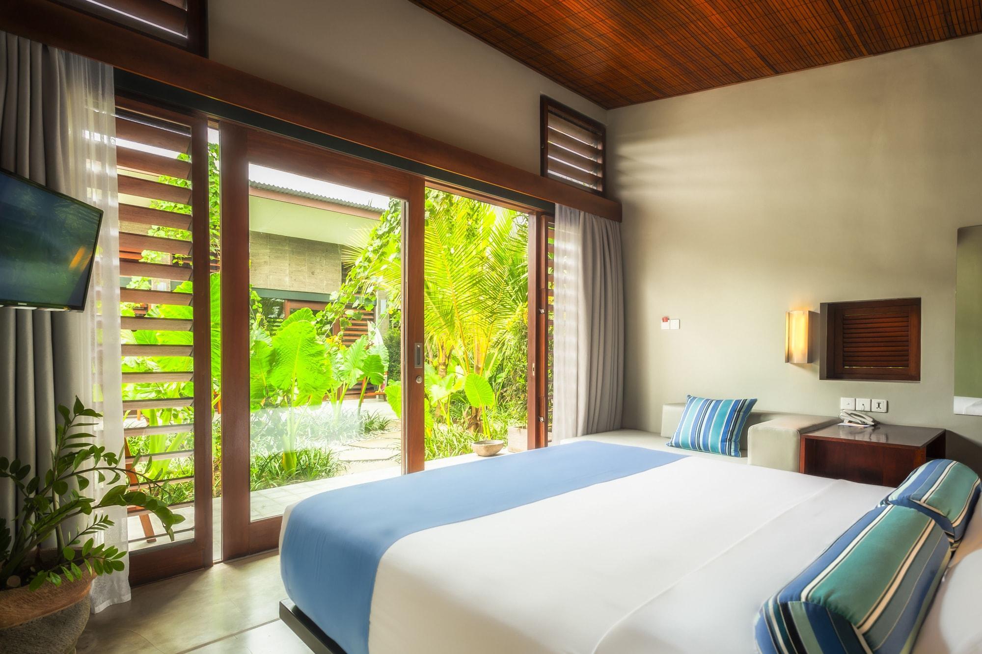 Hotel Komune And Beach Club Bali Keramas Exterior foto