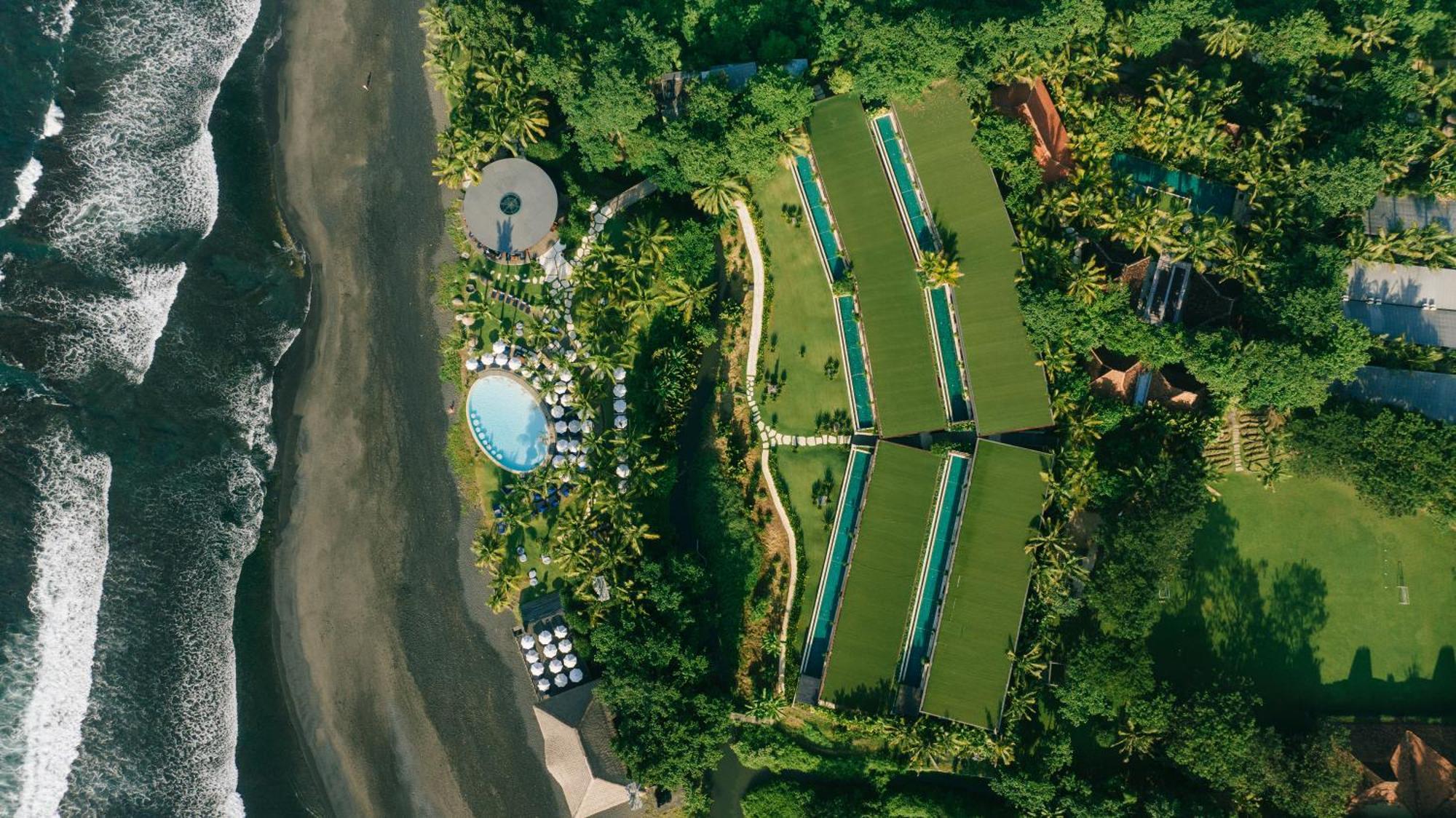 Hotel Komune And Beach Club Bali Keramas Exterior foto